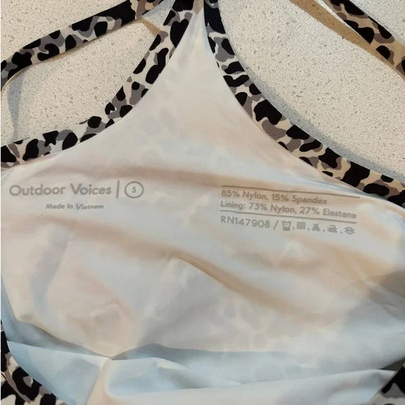 Outdoor Voices Snow Leopard Workout Dress - Picture 4 of 8